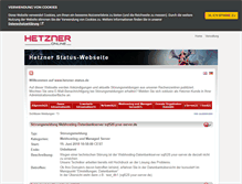 Tablet Screenshot of hetzner-status.de